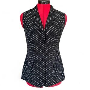 90s Vintage Polkadot Vest